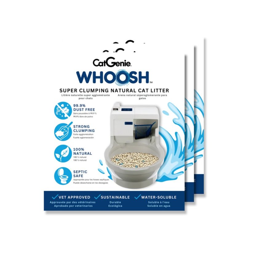 CatGenie Whoosh Clumping Cat Litter