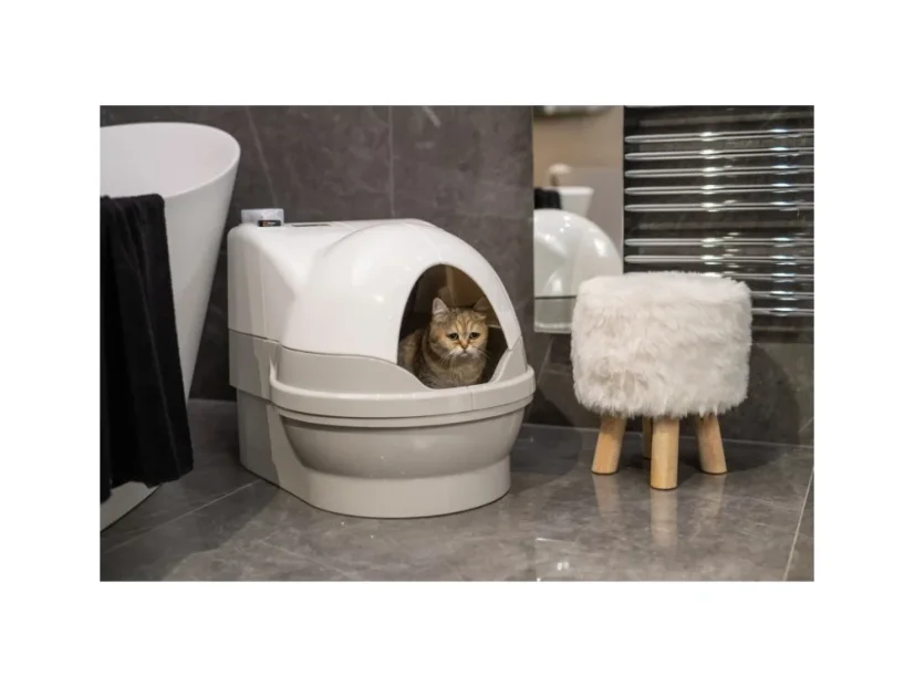 CatGenie 120+ Robotická toaleta s poklopem