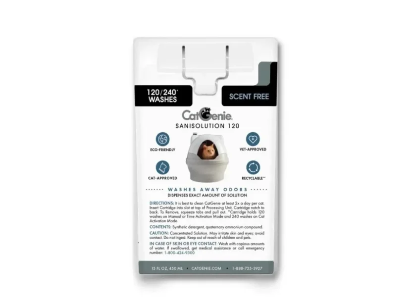 CatGenie Sanisolution cartridge bez vůně CatGenie Sanisolution cartridge bez vůně