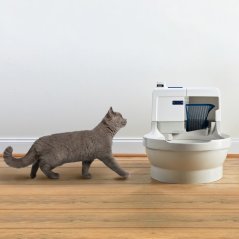 CatGenie WHOOSH - robotická toaleta bez poklopu a rohože